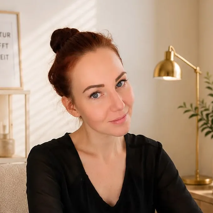 Porträt von Katja Denscherz, Inhaberin der KD Strukturwerkstatt